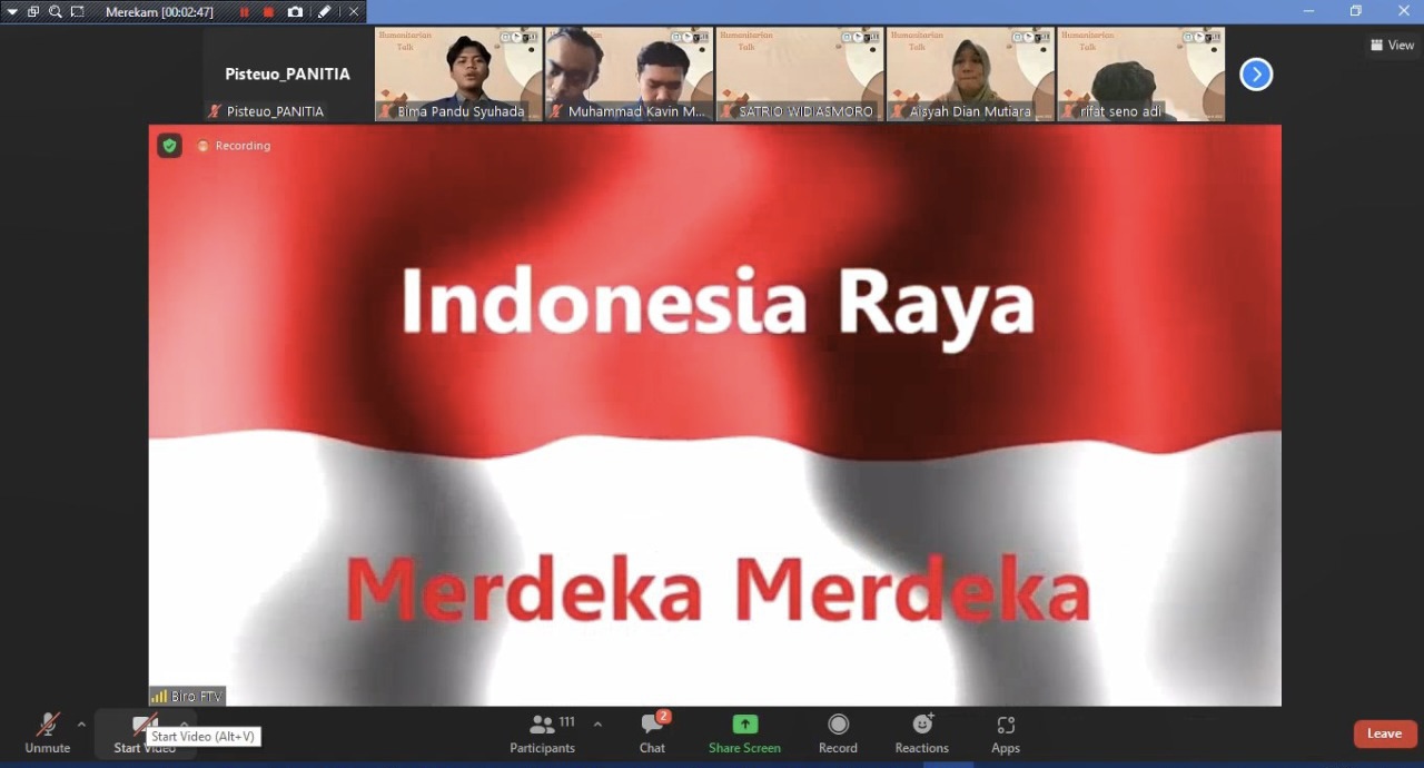 Screenshot Menyanyi Indonesia Raya